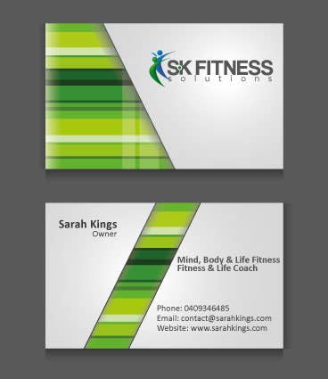 Sk Fitness Visiting Card