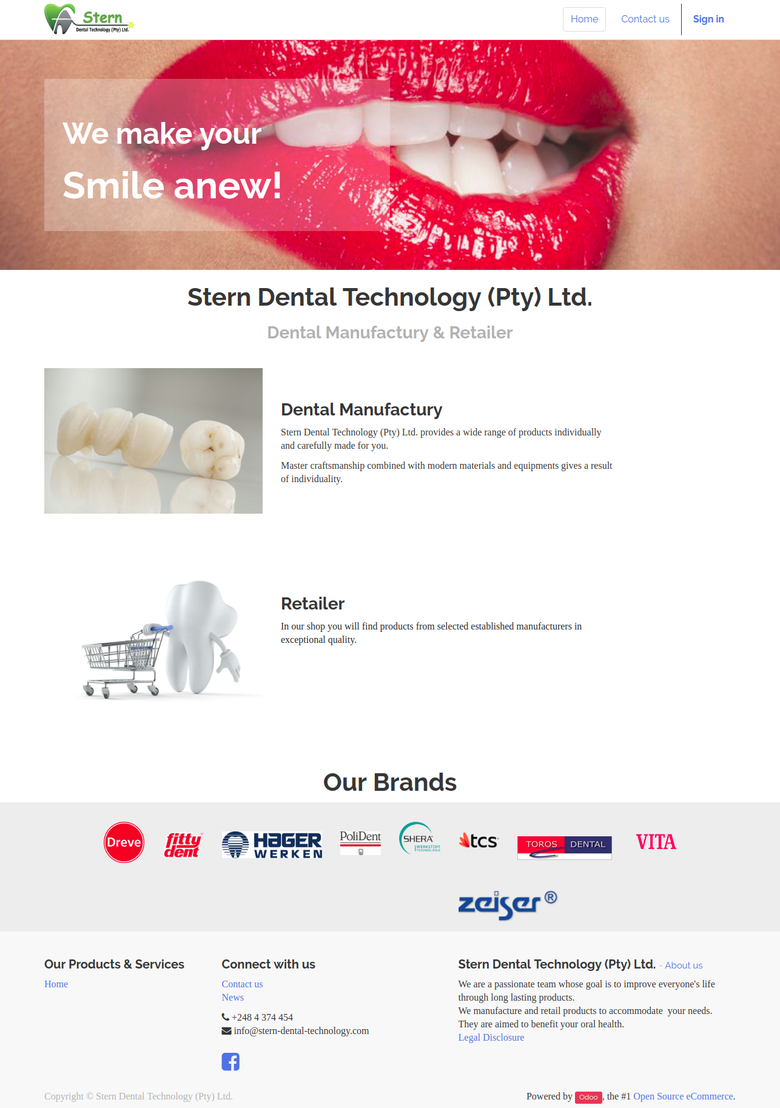Stern Dental ERP