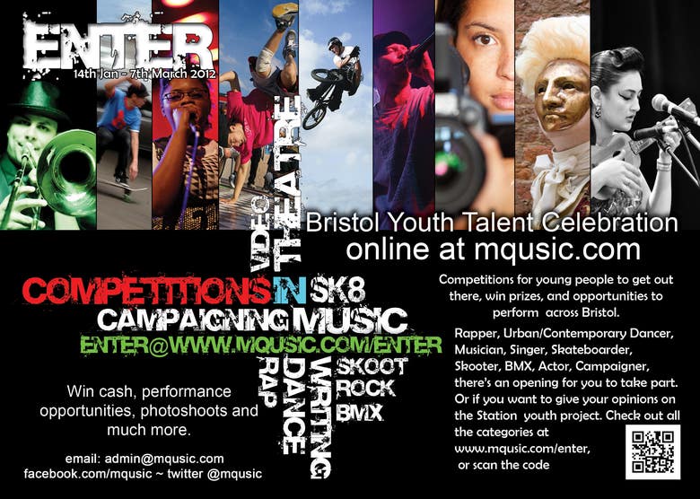 Youth Talent Celebration - posters leaflets