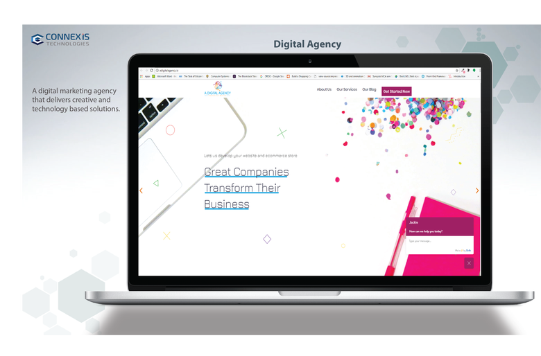 WordPress Website Design for Digital Agency