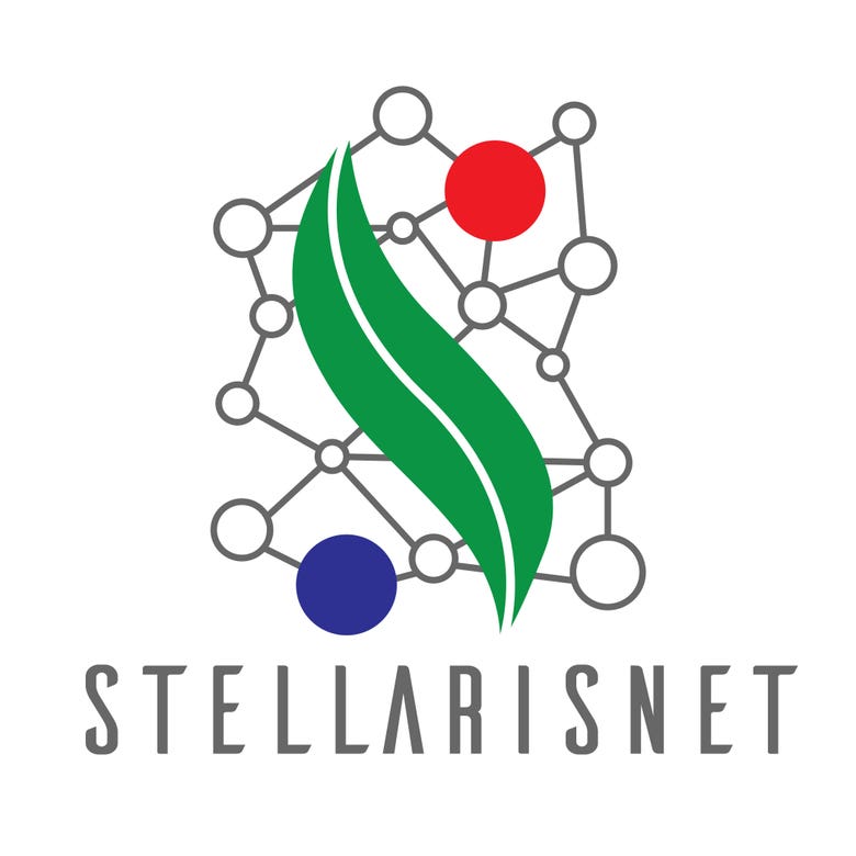 Logo for an open science platform.