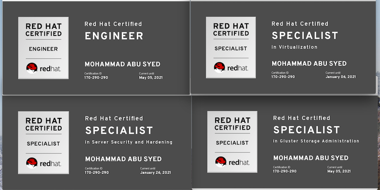 Redhat certified specialist