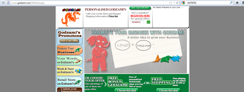 Godzami Website