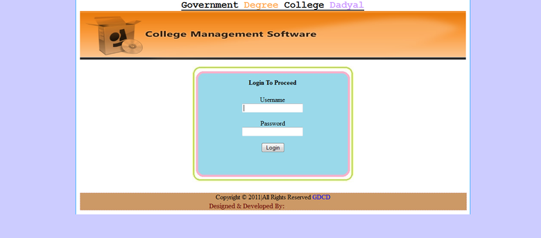 College Manngement Software