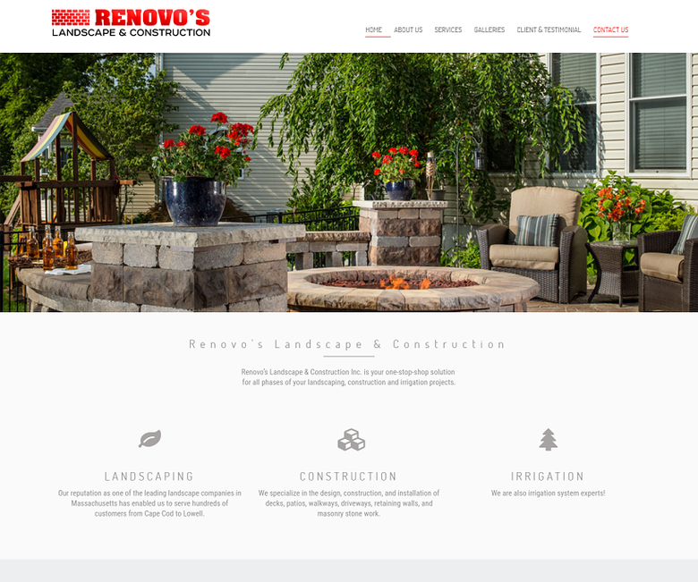 Website for Landscaping Company