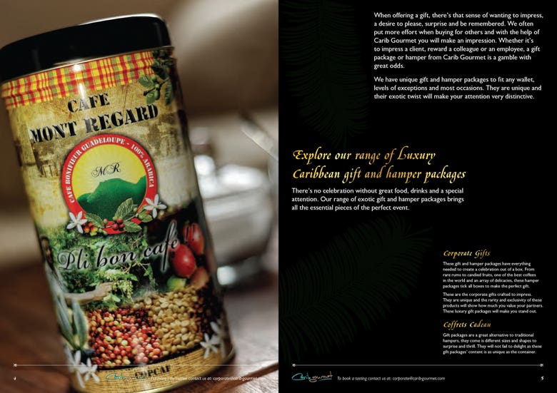 Brochure: Carib Gourmet