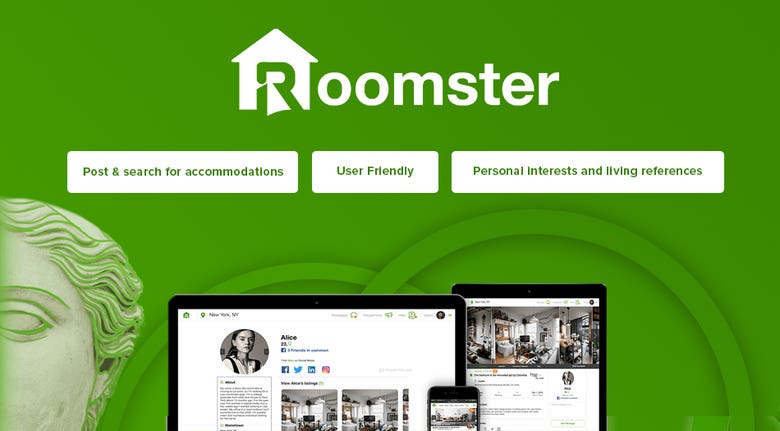 ROOMSTER - The biggest rent SAAS in USA