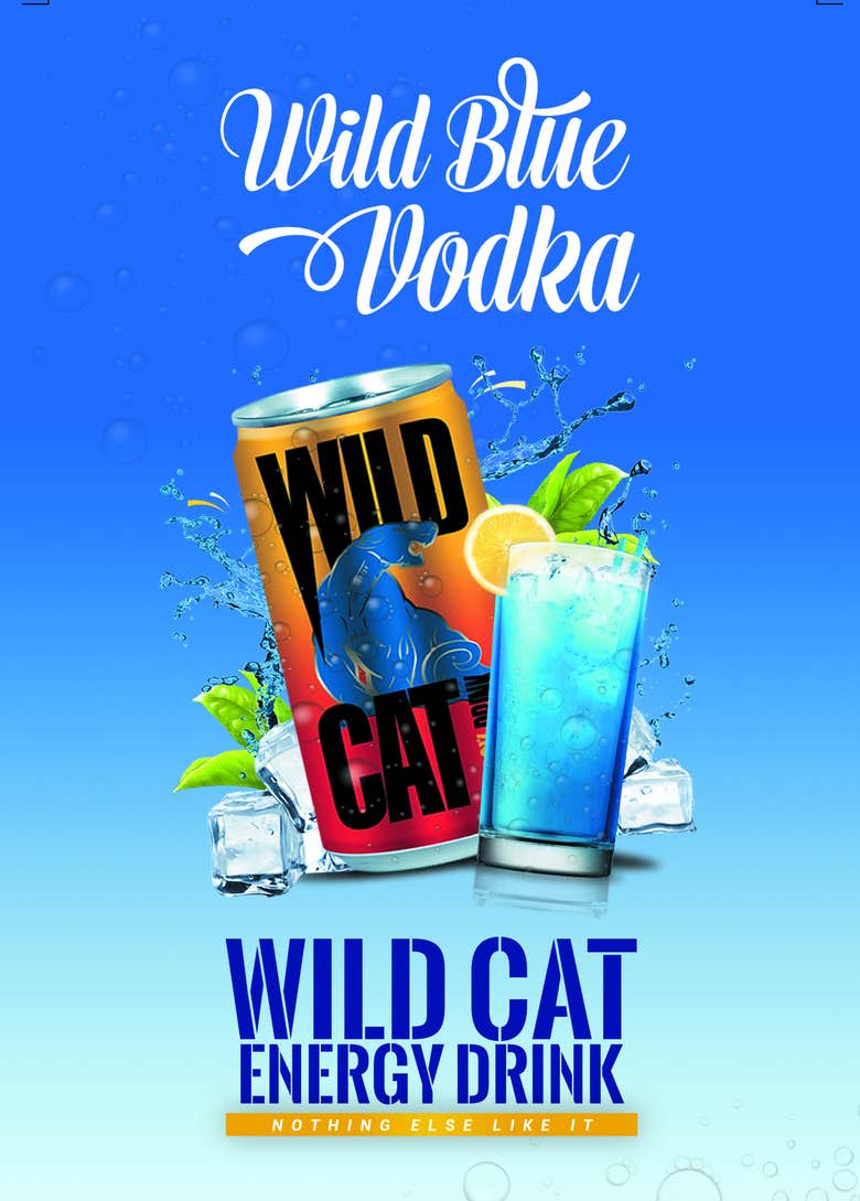 Poster Design for Vodka Brand