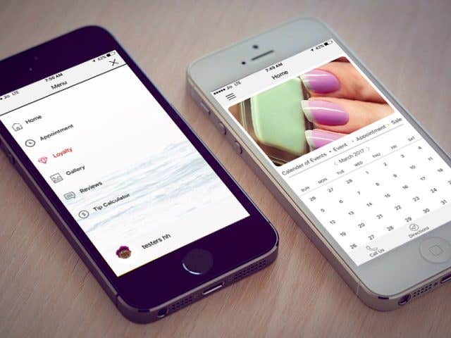 Salon app - Appointment booking, reviews & rating