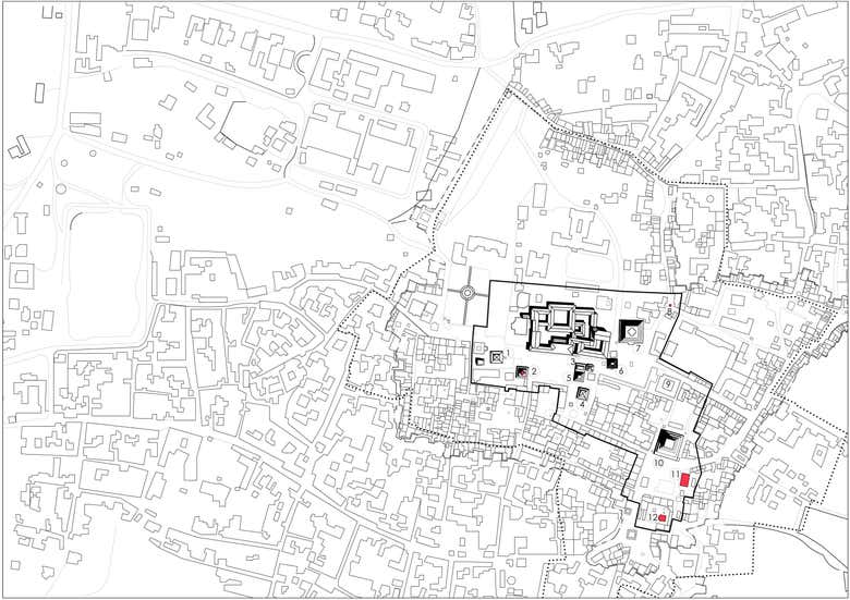 Rasterized dwgs for Thesis Project using Google Earth Image