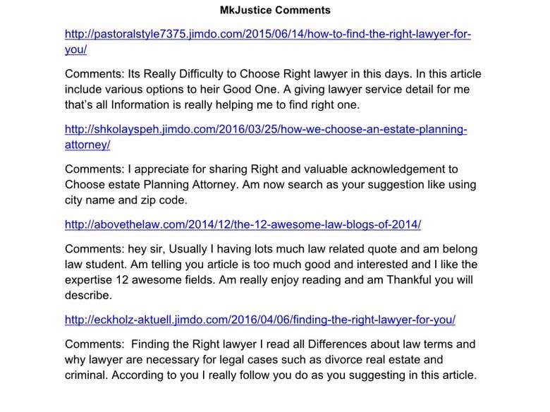 SEO Comments Submition On Blogs