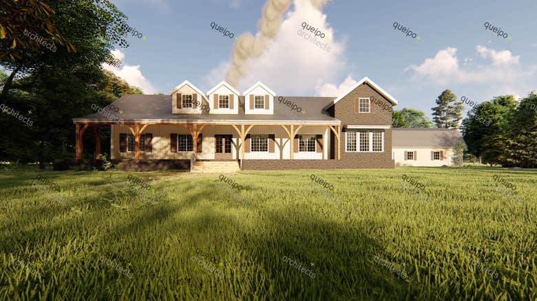 House Design and Rendering