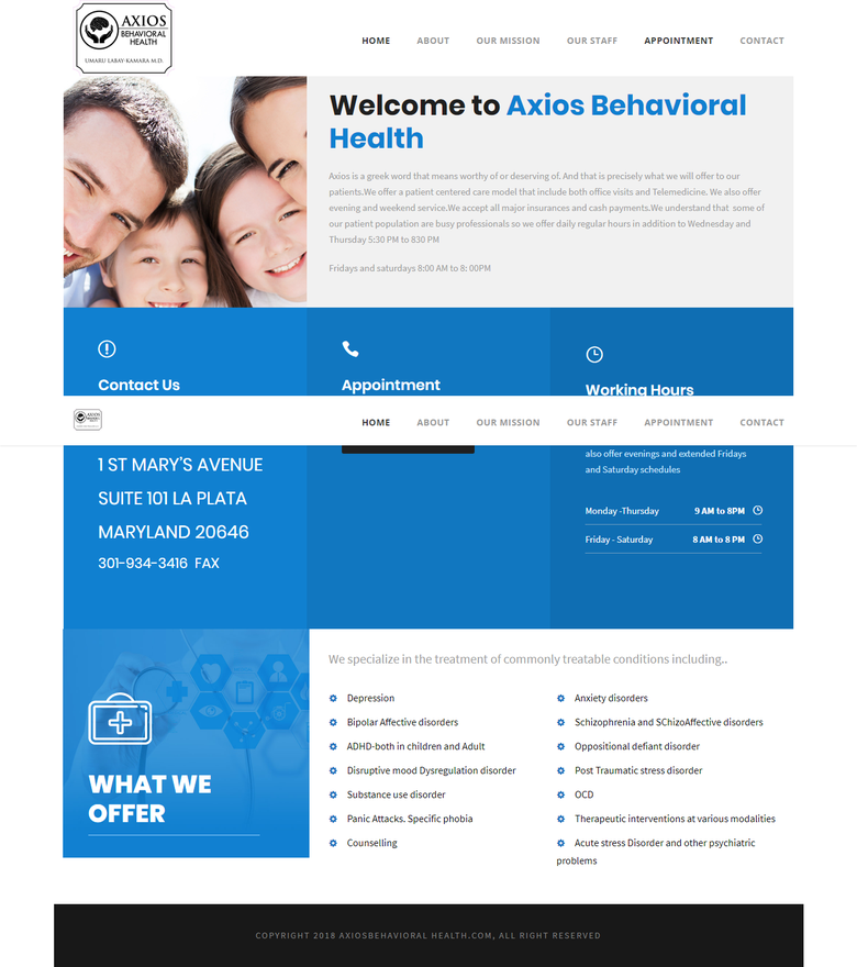 Axios Behavioral Health