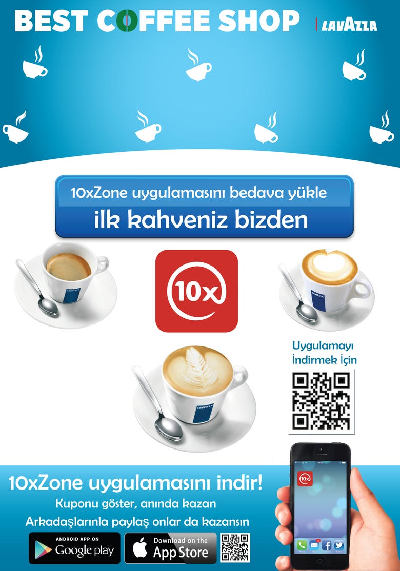 Lavazza Coffee flyer