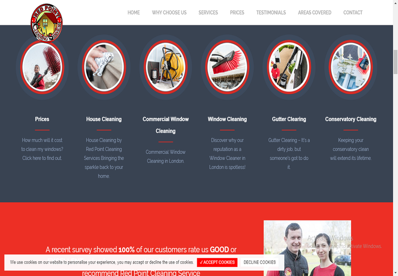 Redpoint Cleaning Web Application
