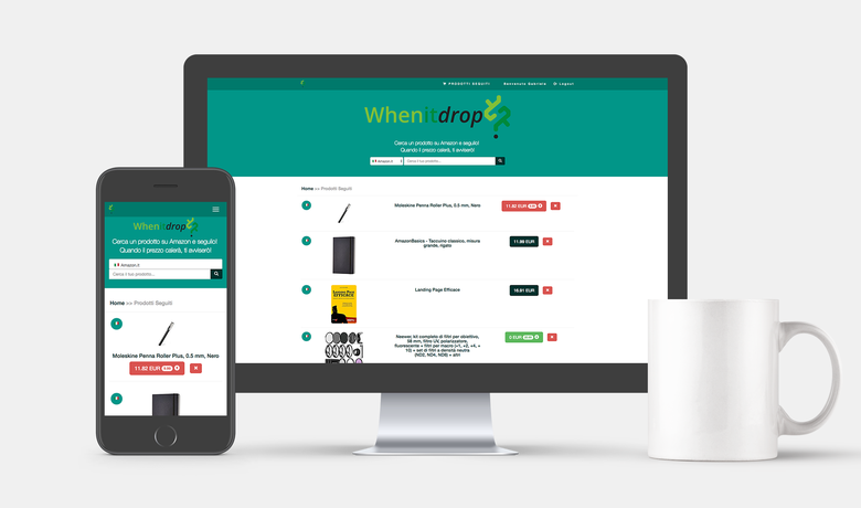 Full-stack Developer and Web Design - WhenItDrop.com