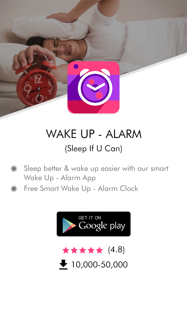Wake-up Alarmy App