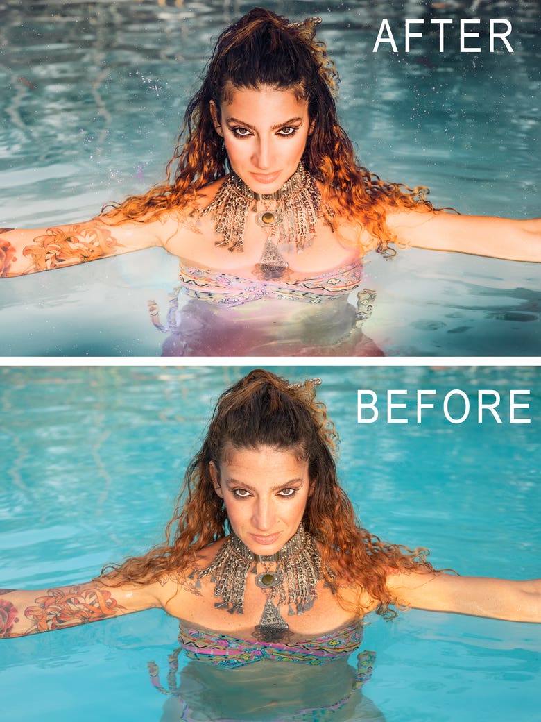 Skin Retouching and Color Correction