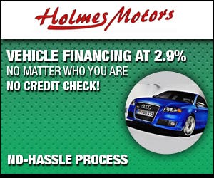 Banner add for Vehicle Finance