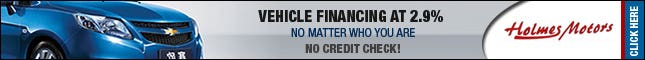 Banner add for Vehicle Finance