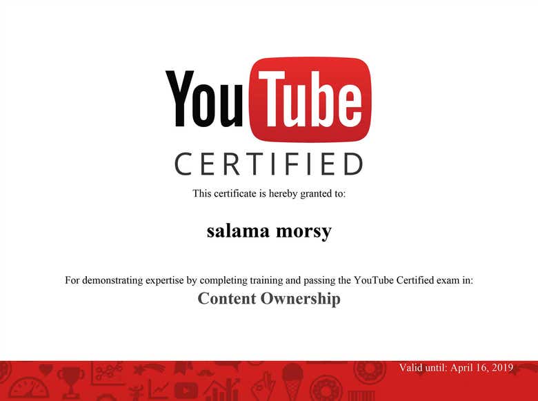 content ownership certified