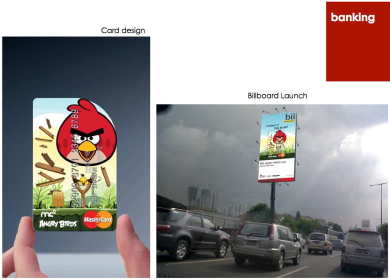 Angry Birds and Credit Card / mc2