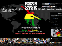 Rasta Star Energy Drink - PHP/AJAX/jQuery/Webshop IT consult