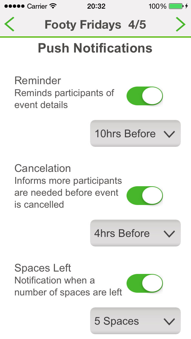Mobile App - Native iOS App - Event App