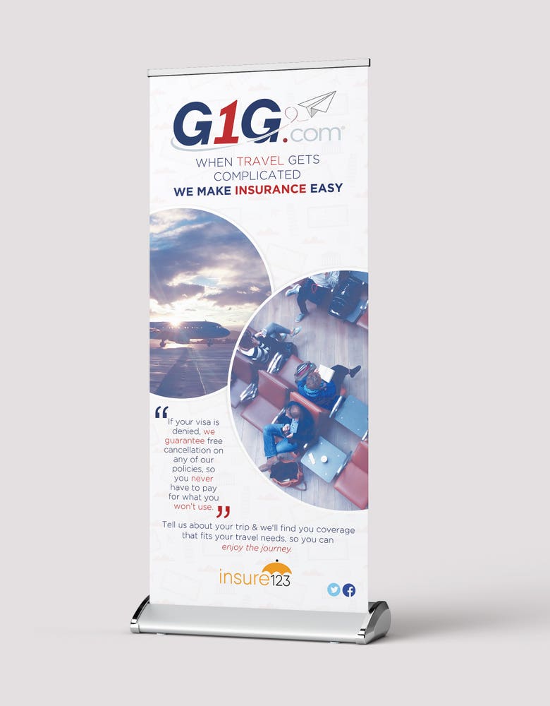 Out Door sign board, Roll-up Banner Trade show Back drop