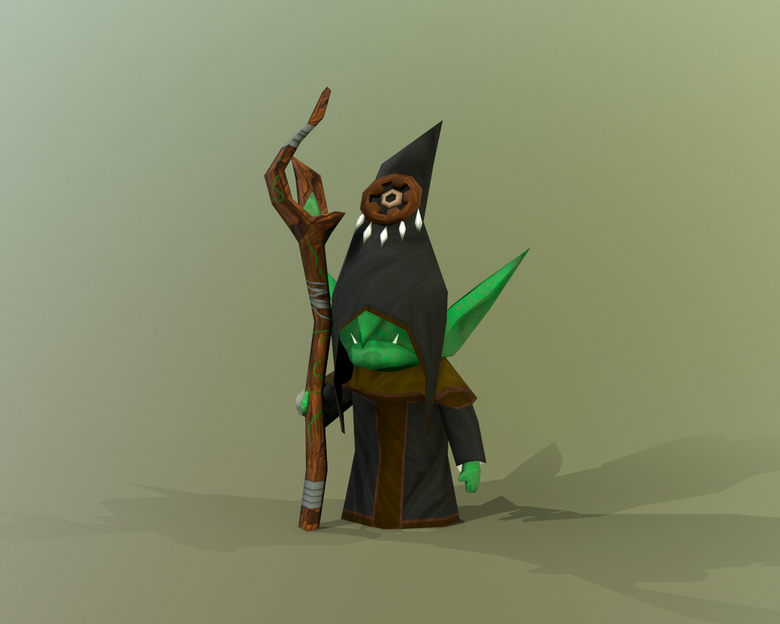 low poly characters