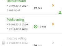 VoteHub Android app