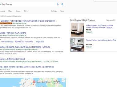 Top 5 #Rank in Competitive Market - #Furniture SHOP - #SEO
