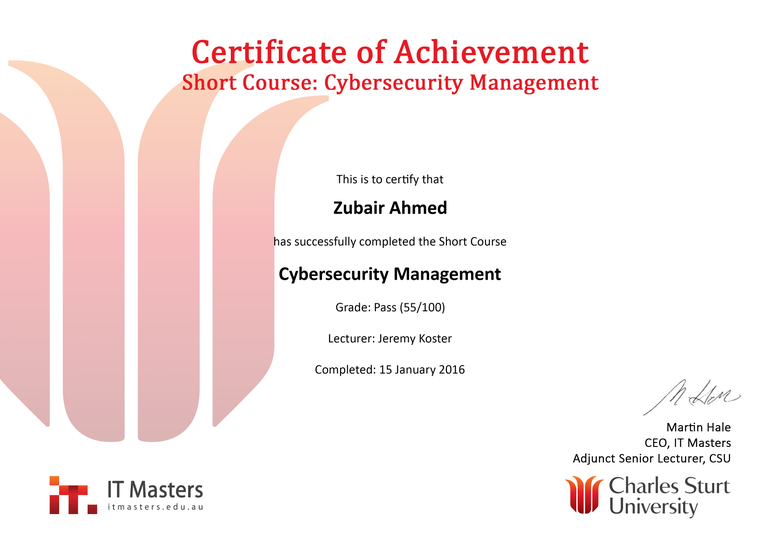 Cyber Security Management