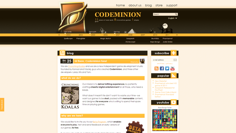 codeminion.com (2012)
