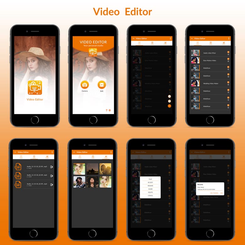 Offline Video Editor App