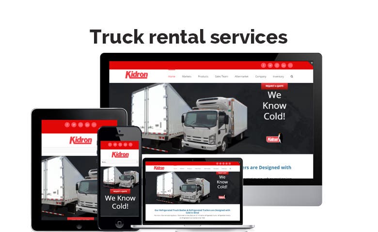 Car and Truck Booking site