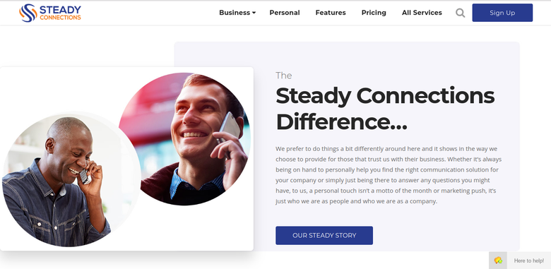 Steady Connections Web Copy