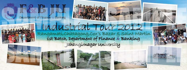 Print Banner for Industrial Tour