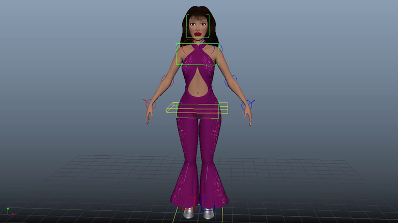 Selena 3D Modelling