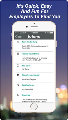 Jobme - where jobs find you iOS app