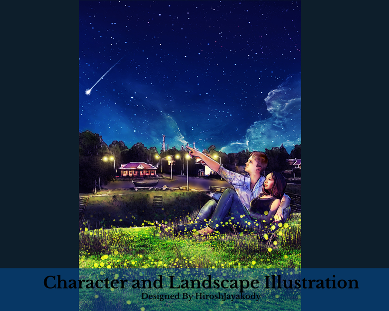 Concept - Character - Landscape illustration