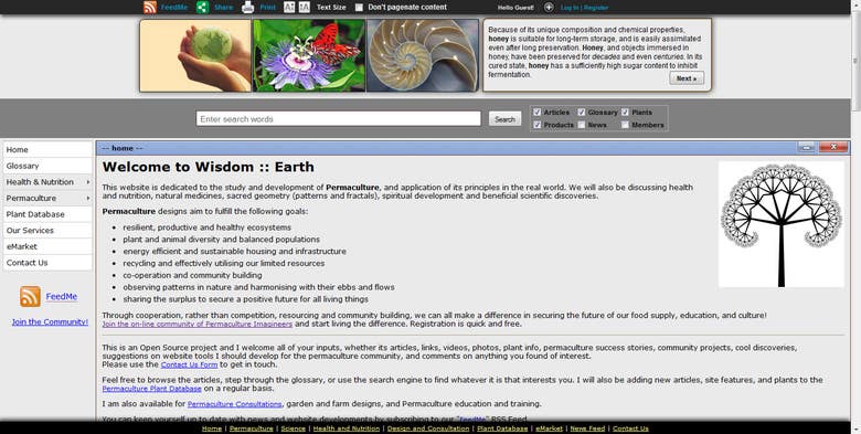 Wisdom :: Earth - A Permaculture Resources Website