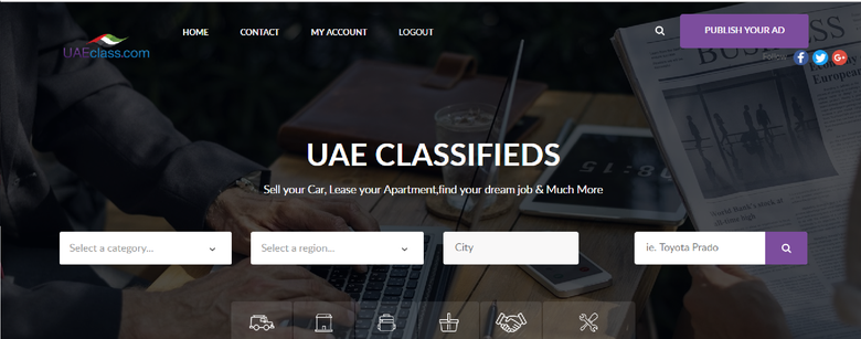 UAE Classified Website