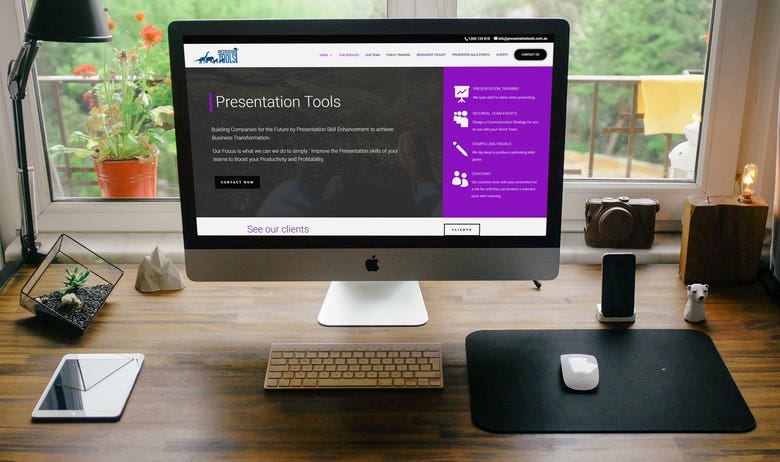 Website for Presentation Tools