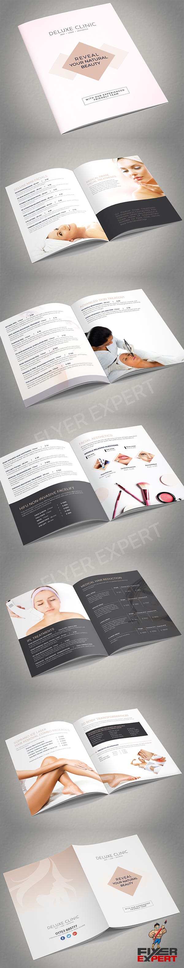 Catalog Brochure for Beauty Business