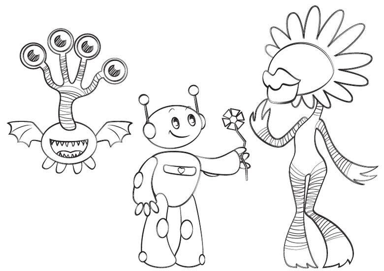 Robots and Monsters