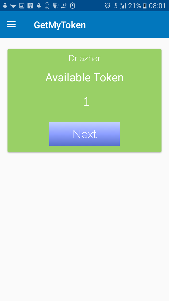 GetMyToken - is a App to generate Tokens/tickets for nearest