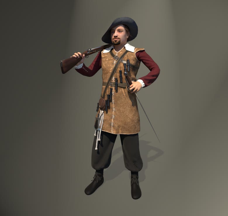 musketeer game model
