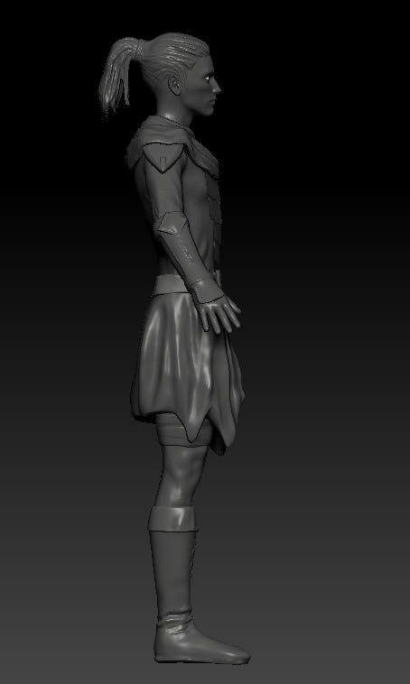 Modeling of the character