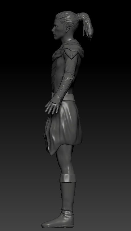 Modeling of the character